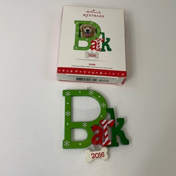 HALLMARK ORNAMENT “Bark” photo frame - Picture 1 of 5